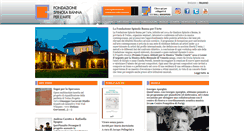 Desktop Screenshot of fondazionespinola-bannaperlarte.com